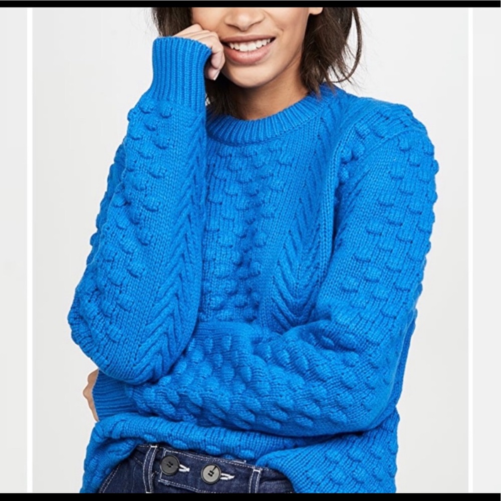 NWT Tory Sport | Merino Wool Cable Knit Sweater - Picture 2 of 13